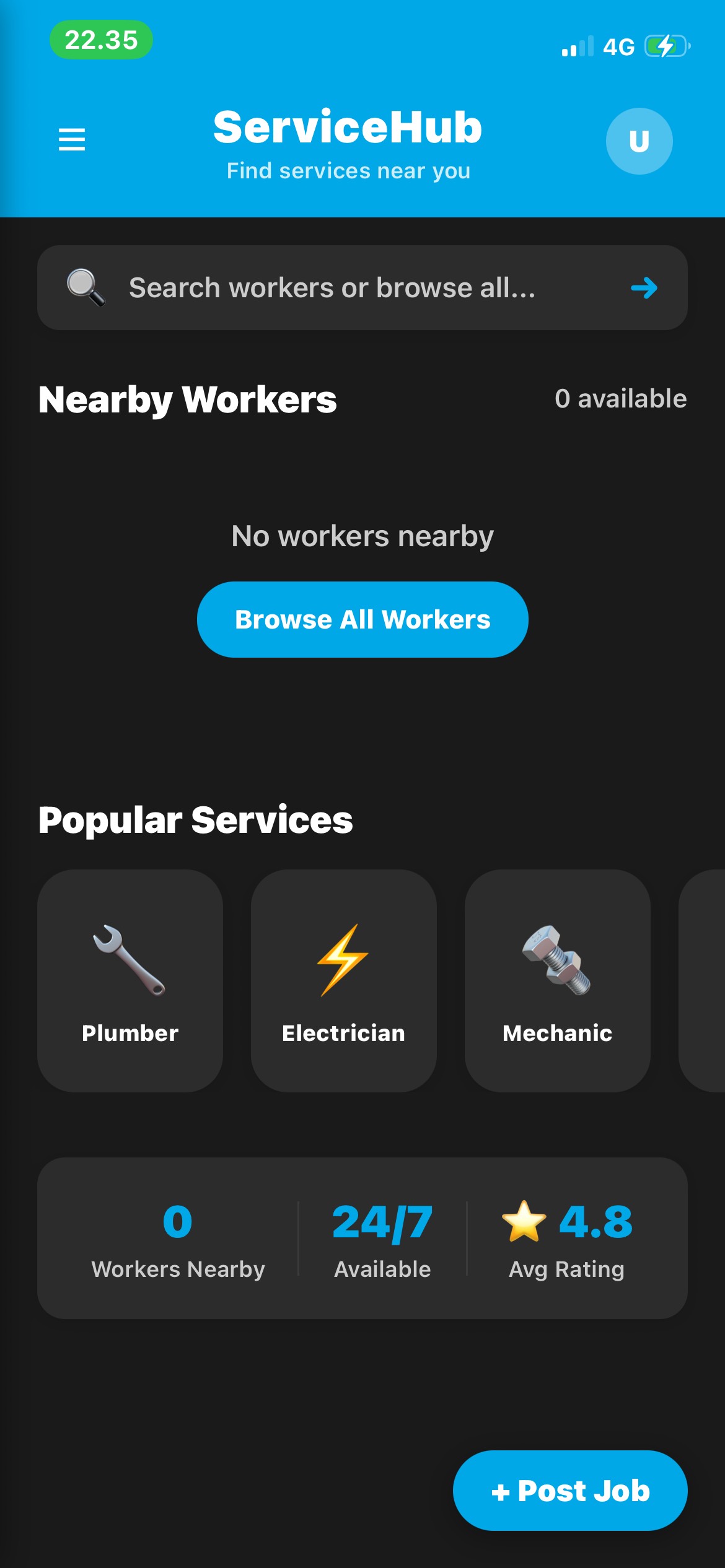 Service Marketplace screenshot 4